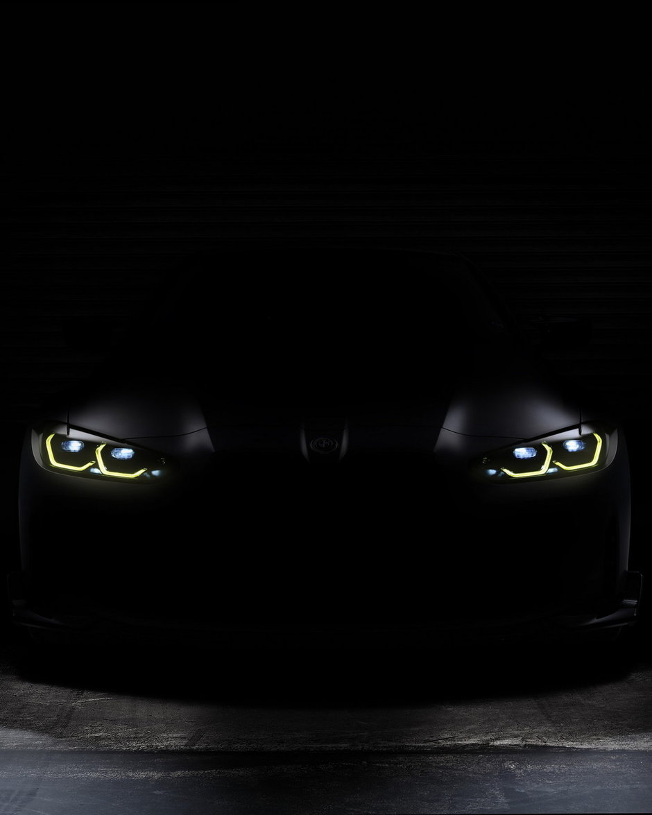 BMW M4 CSL - Poze teaser
