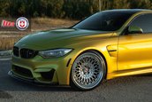 BMW M4 cu jante clasice