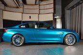 BMW M4 in Atlantis Blue