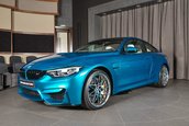 BMW M4 in Atlantis Blue