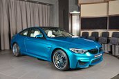 BMW M4 in Atlantis Blue