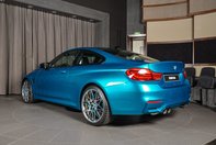 BMW M4 in Atlantis Blue