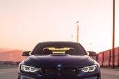 BMW M4 in Daytona Violet