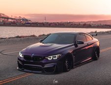 BMW M4 in Daytona Violet