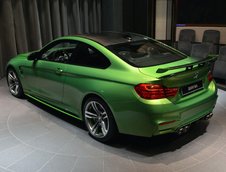 BMW M4 in Java Green