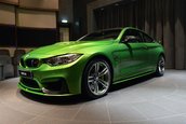 BMW M4 in Java Green