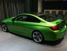 BMW M4 in Java Green