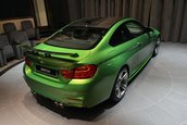 BMW M4 in Java Green