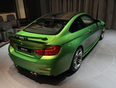 BMW M4 in Java Green