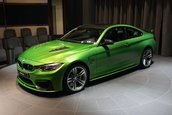 BMW M4 in Java Green