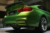 BMW M4 in Java Green