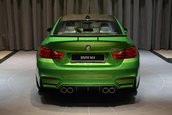 BMW M4 in Java Green