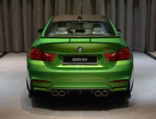 BMW M4 in Java Green