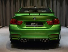 BMW M4 in Java Green