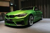 BMW M4 in Java Green