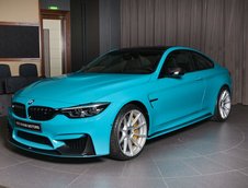 BMW M4 in Miami Blue