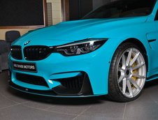 BMW M4 in Miami Blue