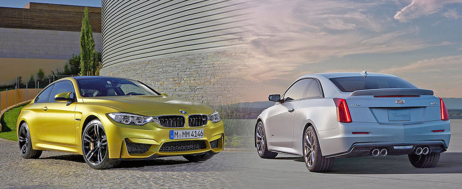 BMW M4 vs Cadillac ATS-V: Ce alegi si de ce?