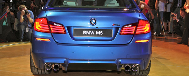 BMW M5 2012 - primul video publicitar cu limuzina de 552 cp