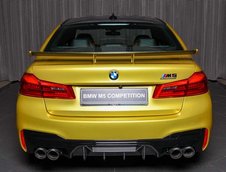 BMW M5 Competition in Austin Yellow
