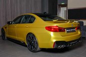 BMW M5 Competition in Austin Yellow