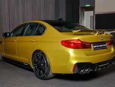 BMW M5 Competition in Austin Yellow