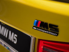 BMW M5 Competition in Austin Yellow