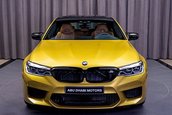 BMW M5 Competition in Austin Yellow