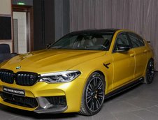 BMW M5 Competition in Austin Yellow