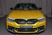 BMW M5 Competition in Austin Yellow