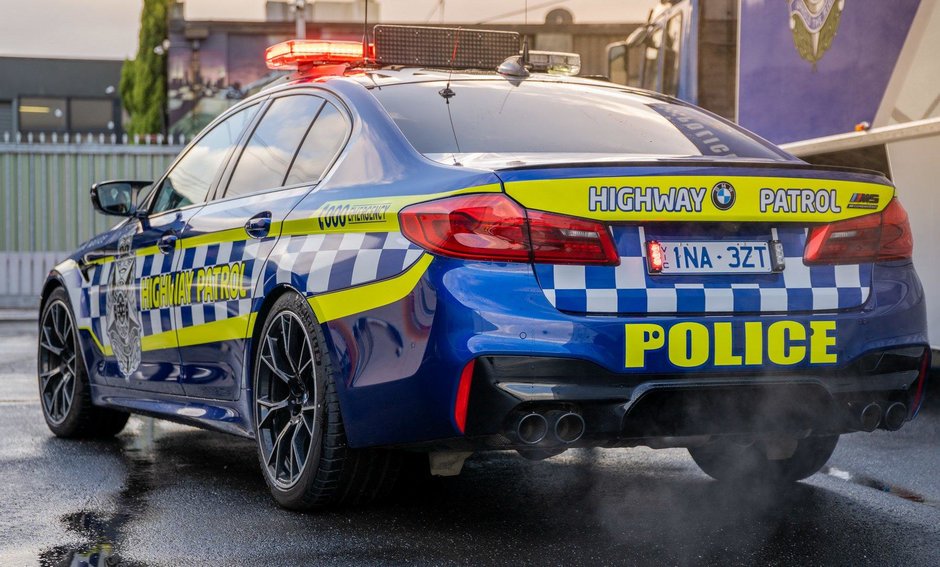 BMW M5 Competition Politie Australia