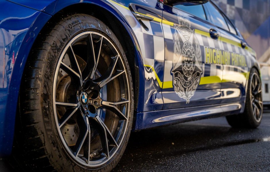 BMW M5 Competition Politie Australia