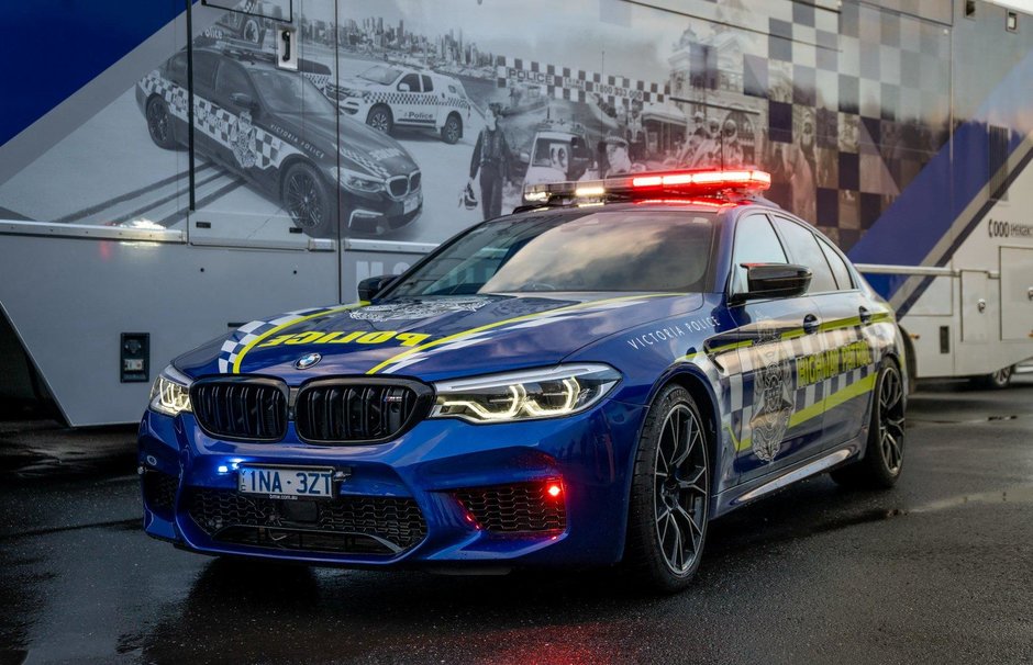 BMW M5 Competition Politie Australia