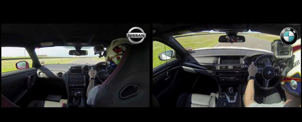 BMW M5 Competition vs Nissan GT-R: Care-i mai rapid pe circuit?