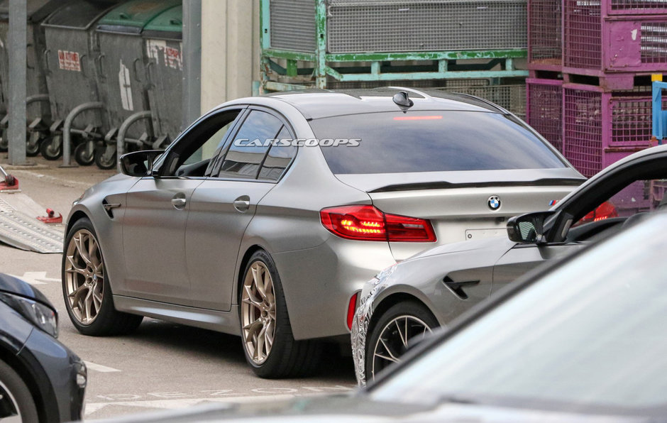 BMW M5 CS - poze spion