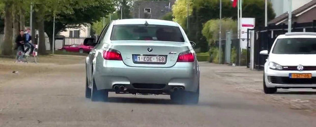 BMW M5 E60 reprezinta perfectiunea in materie de sunet. COMPILATIE VIDEO!