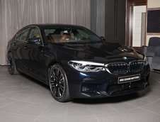 BMW M5 in Azurite Black