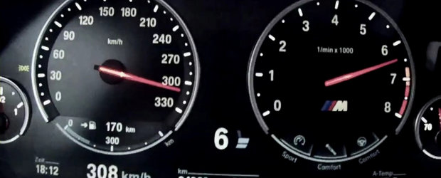 BMW M5 la Nardo - 300+ km/h cu aroma de cafea