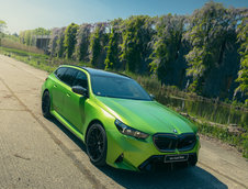 BMW M5 Touring in Frozen Tampa Bay Green