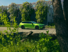 BMW M5 Touring in Frozen Tampa Bay Green