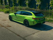 BMW M5 Touring in Frozen Tampa Bay Green