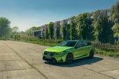 BMW M5 Touring in Frozen Tampa Bay Green