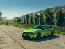 BMW M5 Touring in Frozen Tampa Bay Green