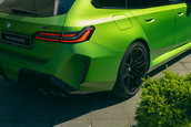 BMW M5 Touring in Frozen Tampa Bay Green