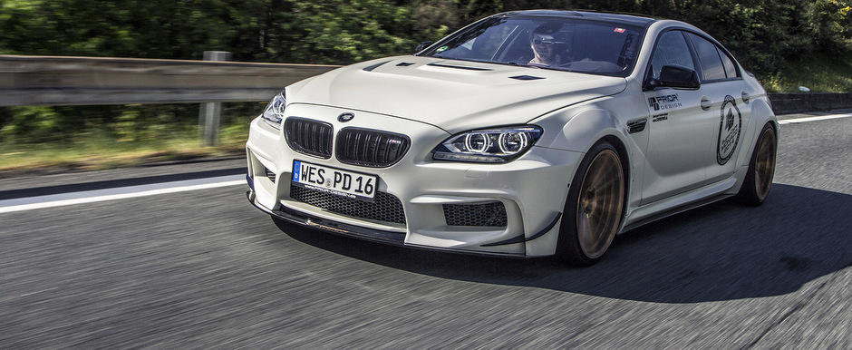 BMW M6 Gran Coupe by Prior Design: Eleganta si sportivitate in acelasi pachet!