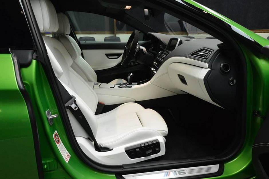 BMW M6 Gran Coupe in Java Green