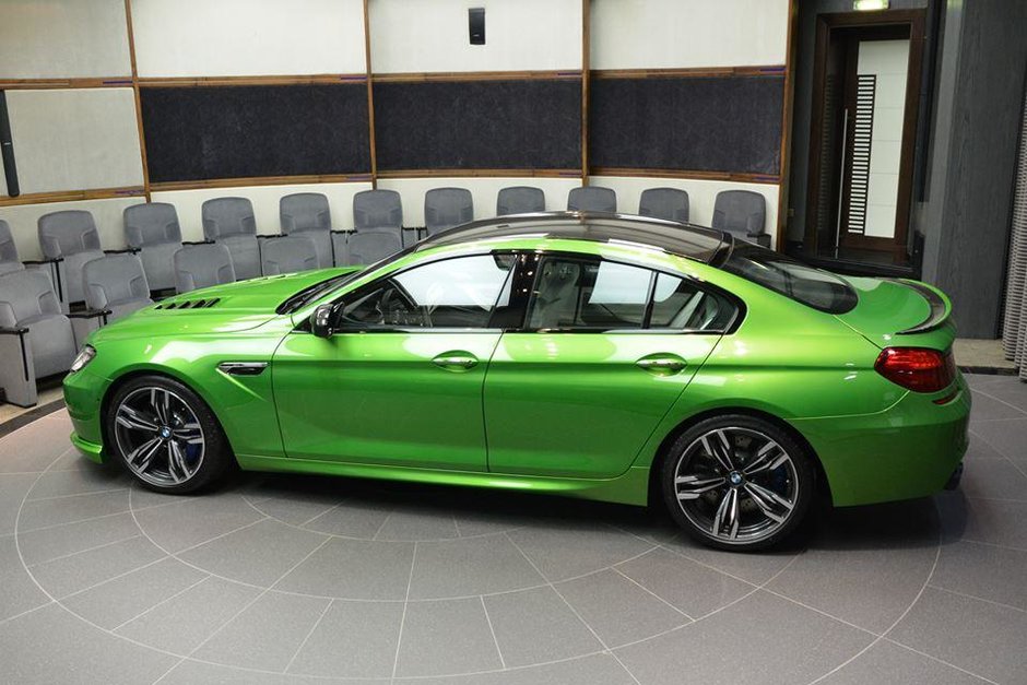 BMW M6 Gran Coupe in Java Green