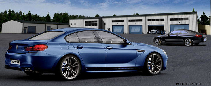 BMW M6 Gran Coupe vine in 2013, promite 560 CP si 680 Nm