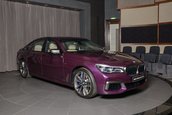 BMW M760Li in Purple Silk