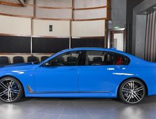 BMW M760Li in Santorini Blue